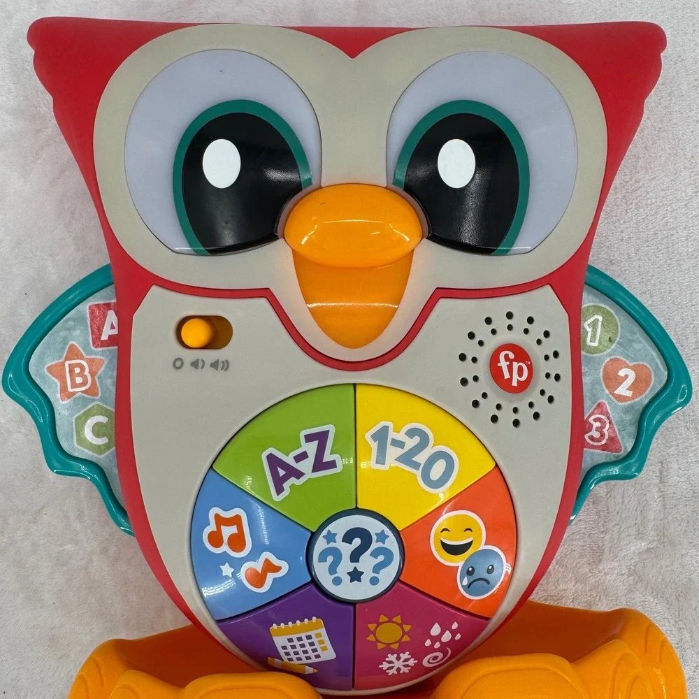 Fisher-Price Linkimals Light-Up & Learn Owl interactive musical learning toy